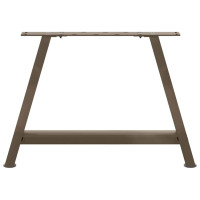 Produktbild för Soffbordsben A-formade 2 st 60x(42-43) cm stål