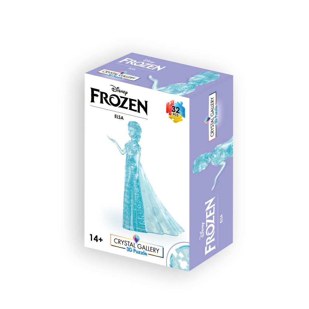 Produktbild för Crystal Gallery Disney Elsa, 3D Pussel, 32 bitar