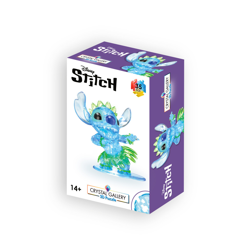 Produktbild för Crystal Gallery Disney Stitch Hula, 3D Pussel, 35 bitar