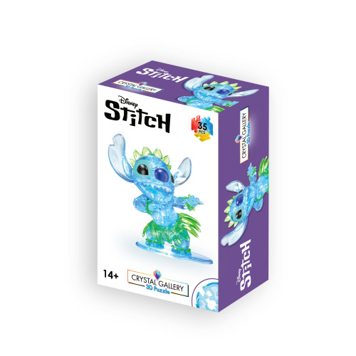 eureka Crystal Gallery Disney Stitch Hula, 3D Pussel, 35 bitar