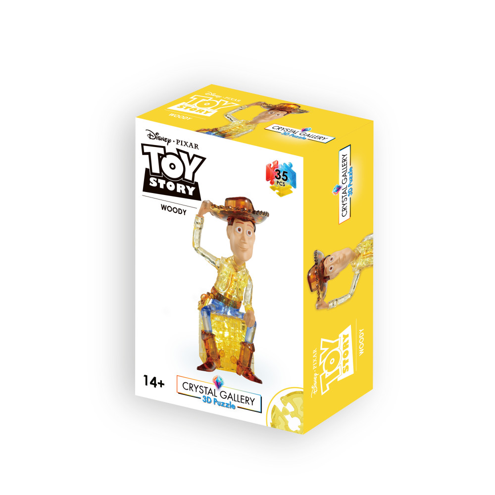 Produktbild för Crystal Gallery Disney Woody, 3D Pussel,  35 bitar