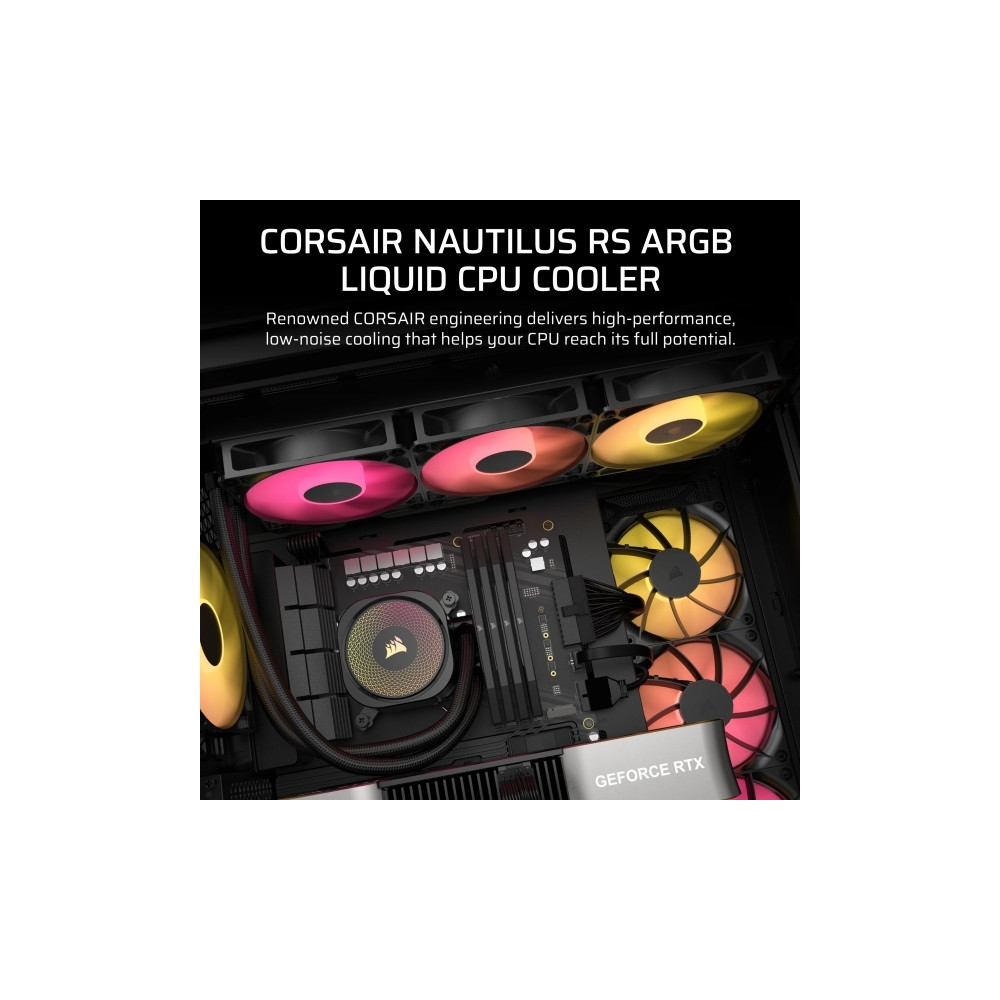 Produktbild för CORSAIR Nautilus 360 RS ARGB - kylsystem med vätska till processorn