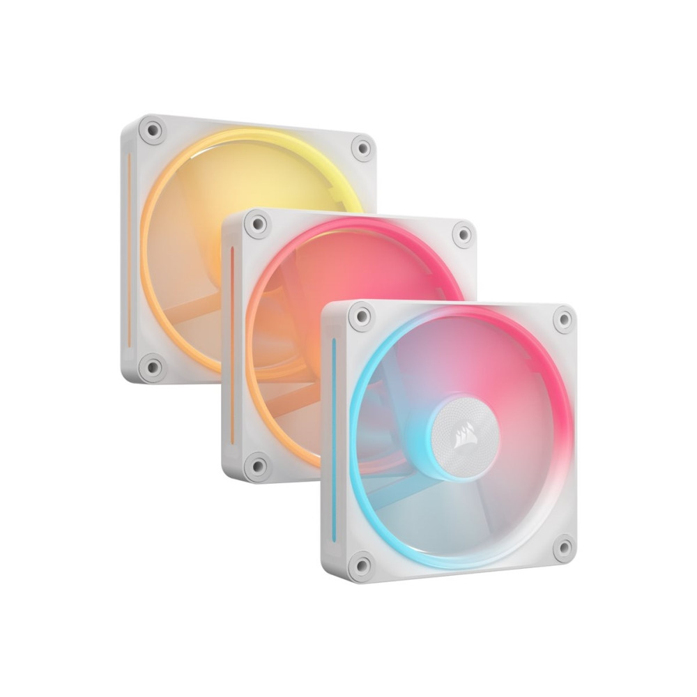Produktbild för CORSAIR iCUE Link LX120-R RGB Starter Kit - lådfläkt - omkastat blad