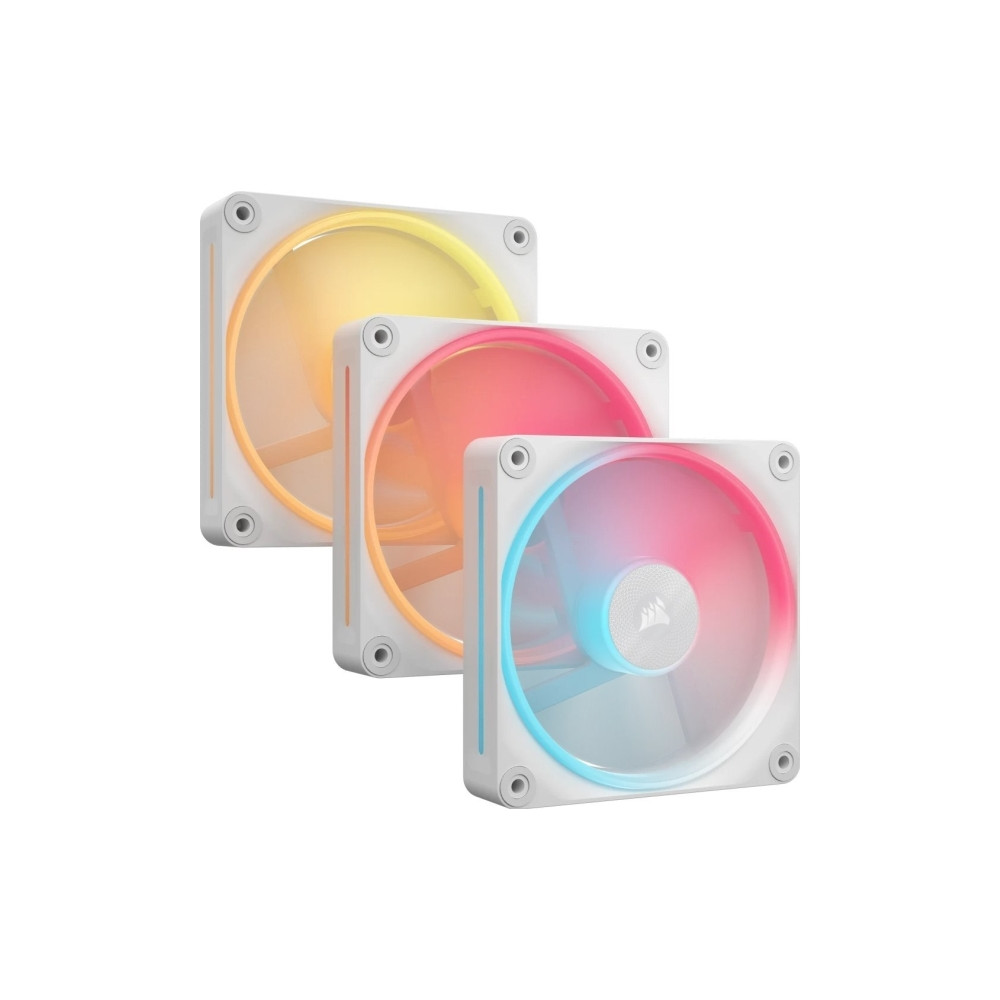 Produktbild för CORSAIR iCUE Link LX120-R RGB Starter Kit - lådfläkt - omkastat blad