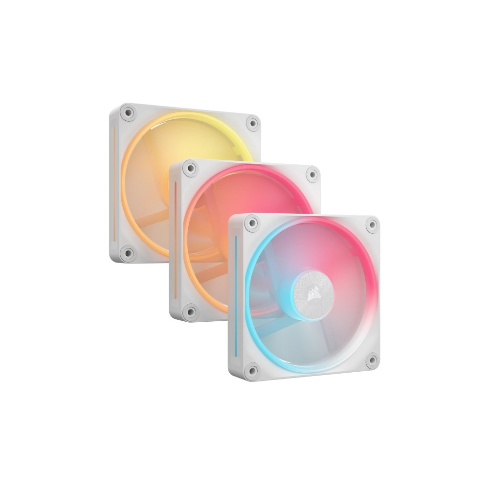 Produktbild för CORSAIR iCUE Link LX120-R RGB Starter Kit - lådfläkt - omkastat blad
