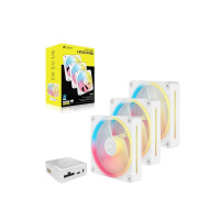 Produktbild för CORSAIR iCUE Link LX120-R RGB Starter Kit - lådfläkt - omkastat blad