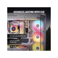 Produktbild för CORSAIR iCUE Link LX120-R RGB Starter Kit - lådfläkt - omkastat blad
