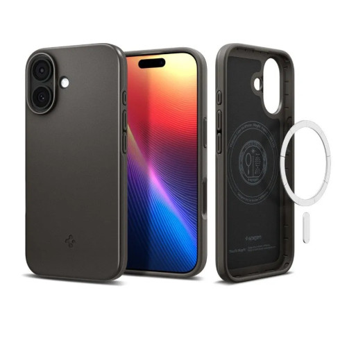Spigen Spigen Thin Fit (MagFit), Mobilskal, Apple, iPhone 17, 16 cm...
