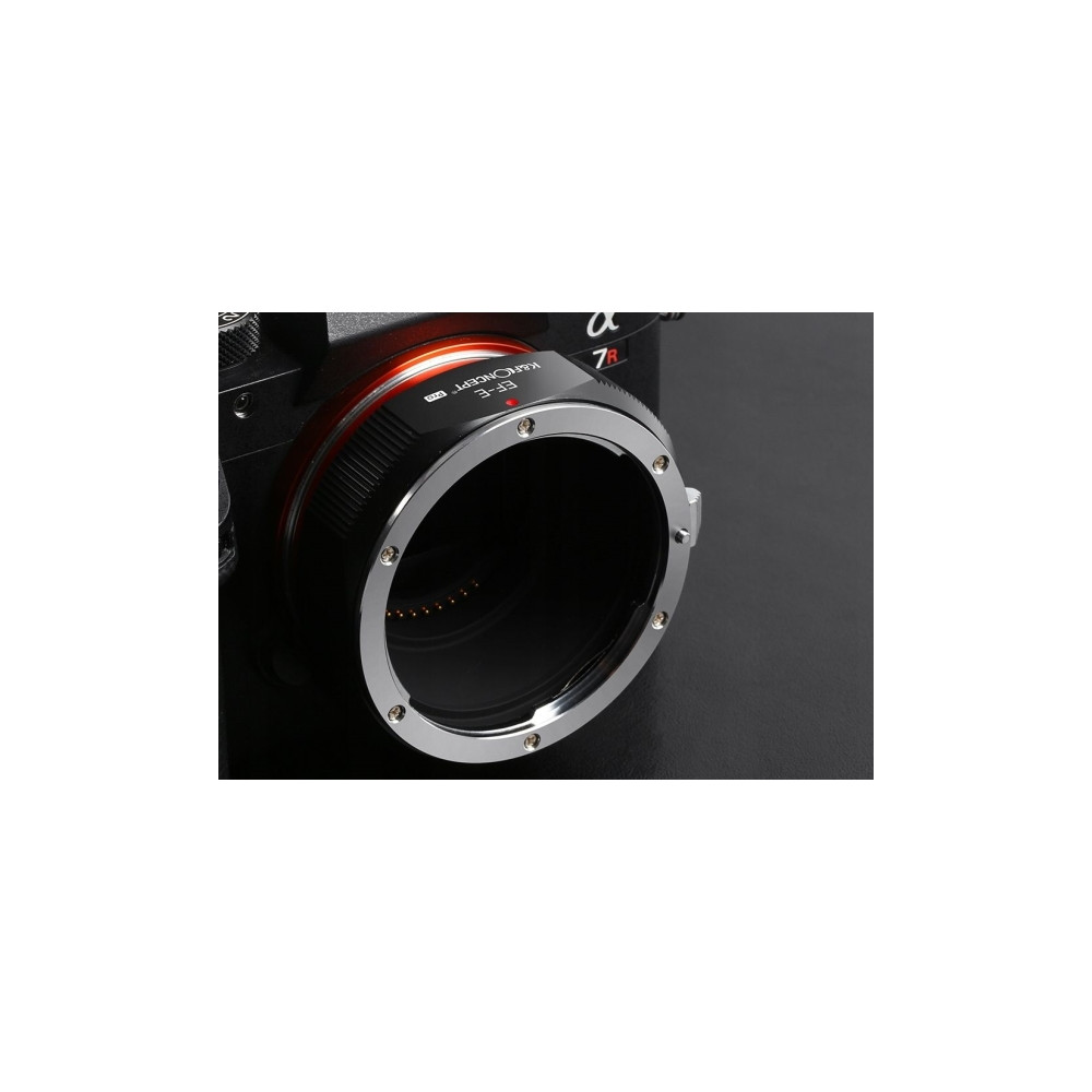 Produktbild för K&F-adapter K&F Pro från Sony E Nex till Canon EF/EF-S till...