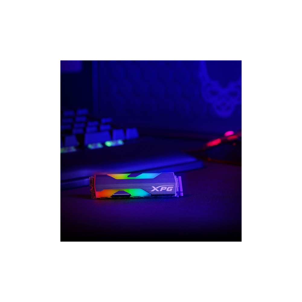Produktbild för ADATA XPG Spectrix S20G RGB - SSD - 1 TB - PCIe 3.0 x4 (NVMe)
