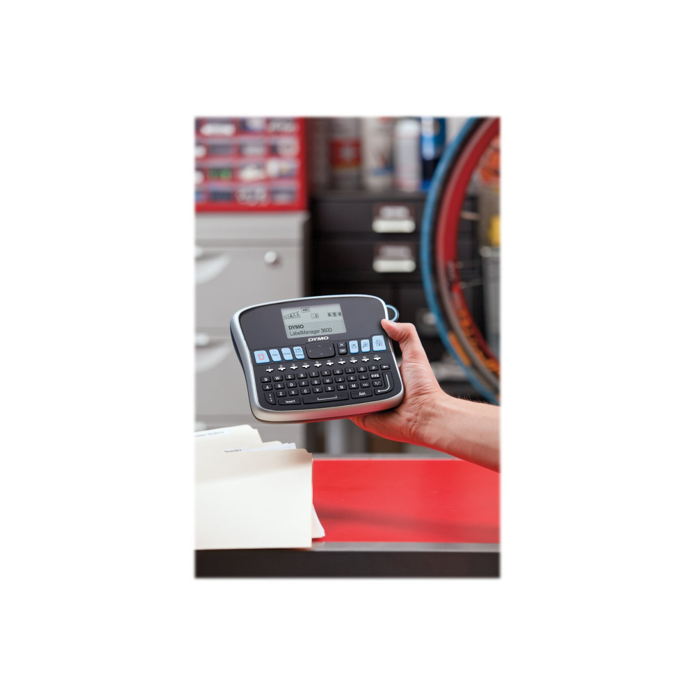 Produktbild för DYMO LabelMANAGER 360D - etikettskrivare - svartvit - termisk överföring