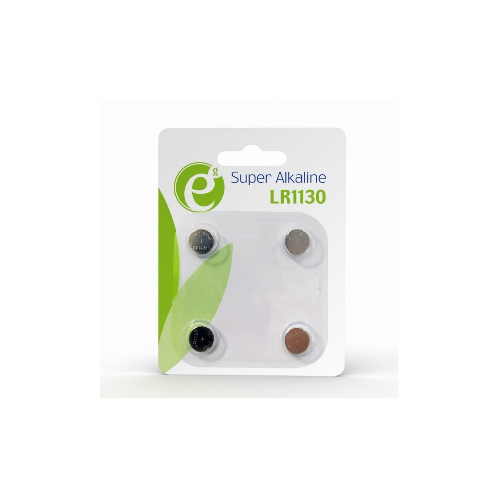 Produktbild för Gembird EnerGenie EG-BA-LR1130-01 batteri - 4 x LR1130 - alkaliskt
