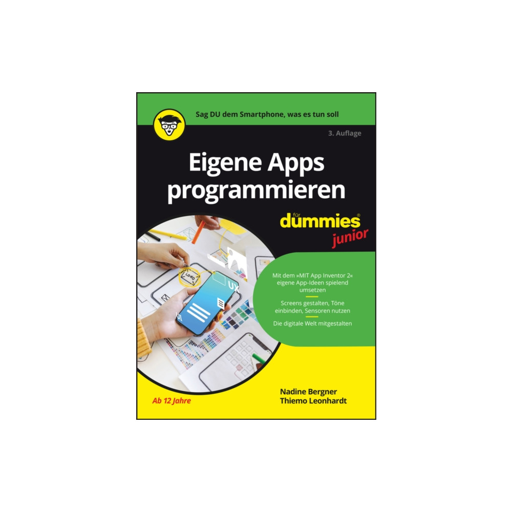 Produktbild för Eigene Apps programmieren fur Dummies Junior (häftad, ger)