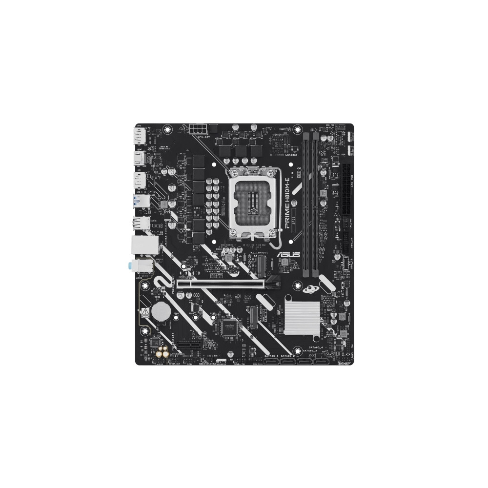 Produktbild för ASUS PRIME H810M-E-CSM - moderkort - micro ATX - LGA1851-uttag - H810