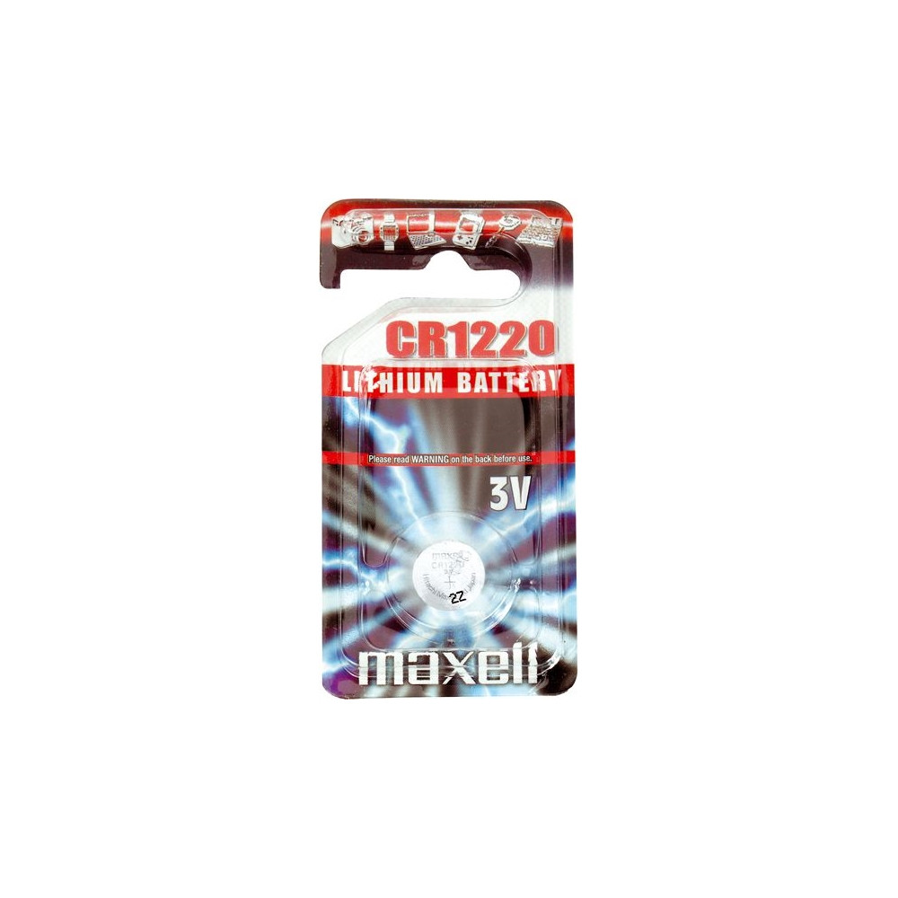 Produktbild för Maxell batteri x CR1220 - Li