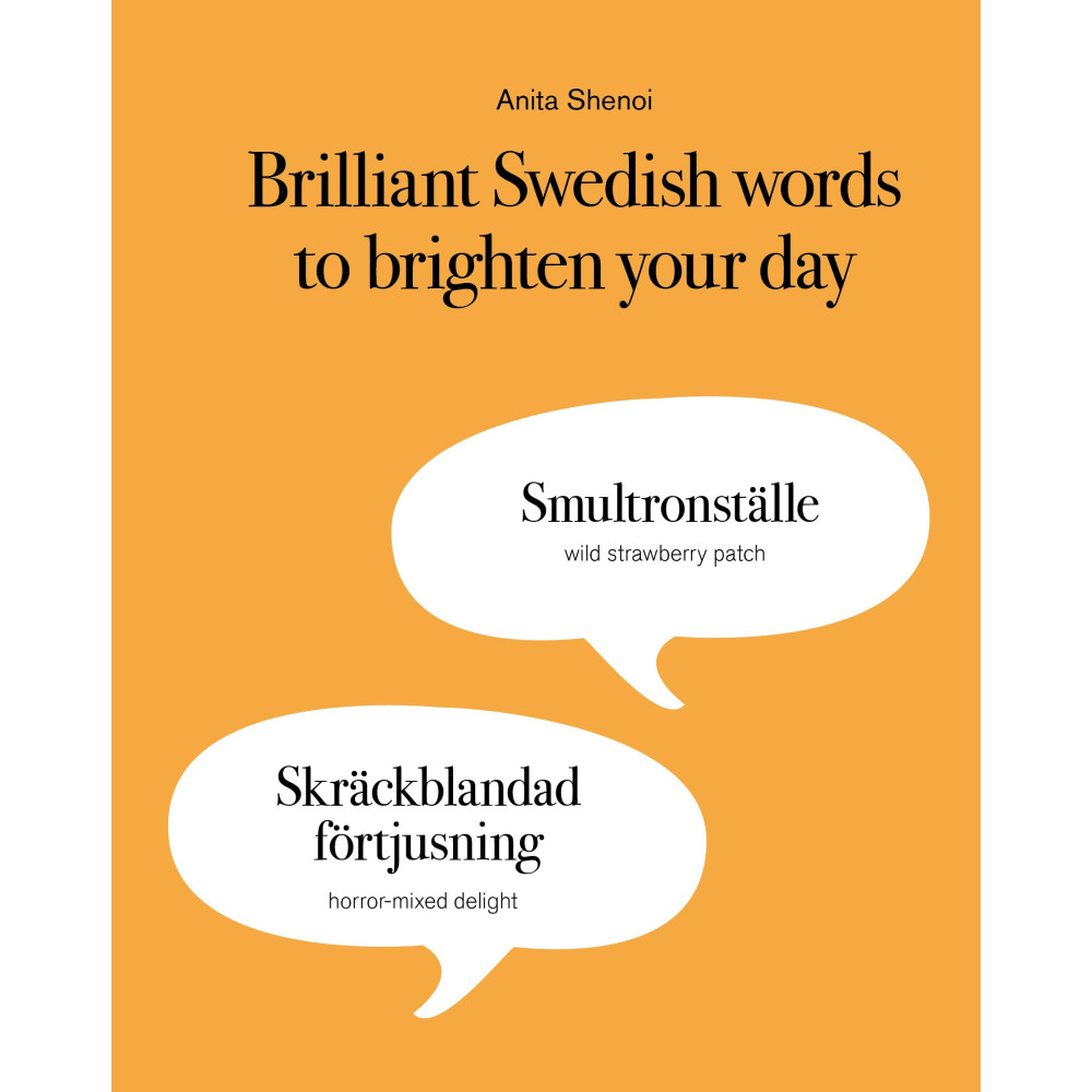 Produktbild för Brilliant Swedish words to brighten your day (inbunden, eng)