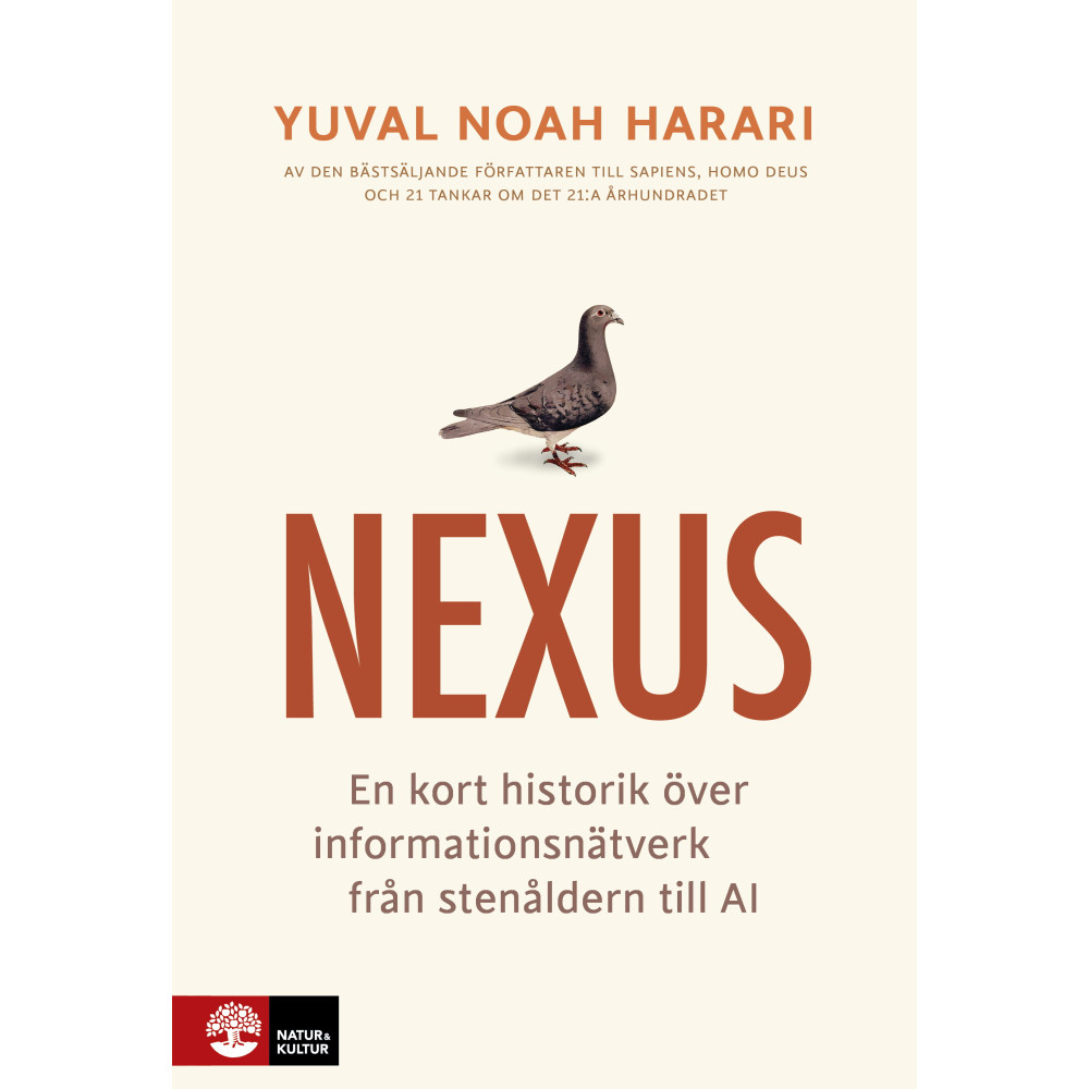 Produktbild för Nexus : en kort historik över informationsnätverk från stenåldern till AI (häftad)