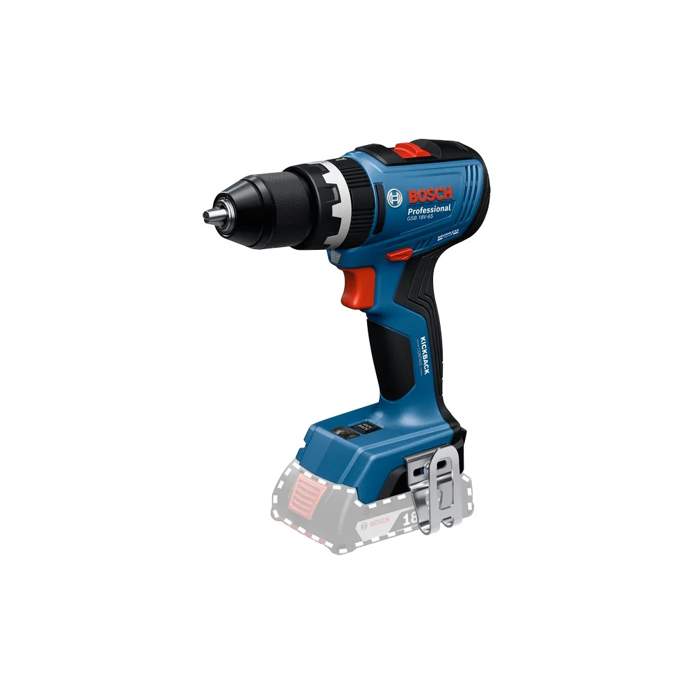 Produktbild för Bosch GSB 18V-65 Professional, Mutterdragare, Pistolhandtag,...