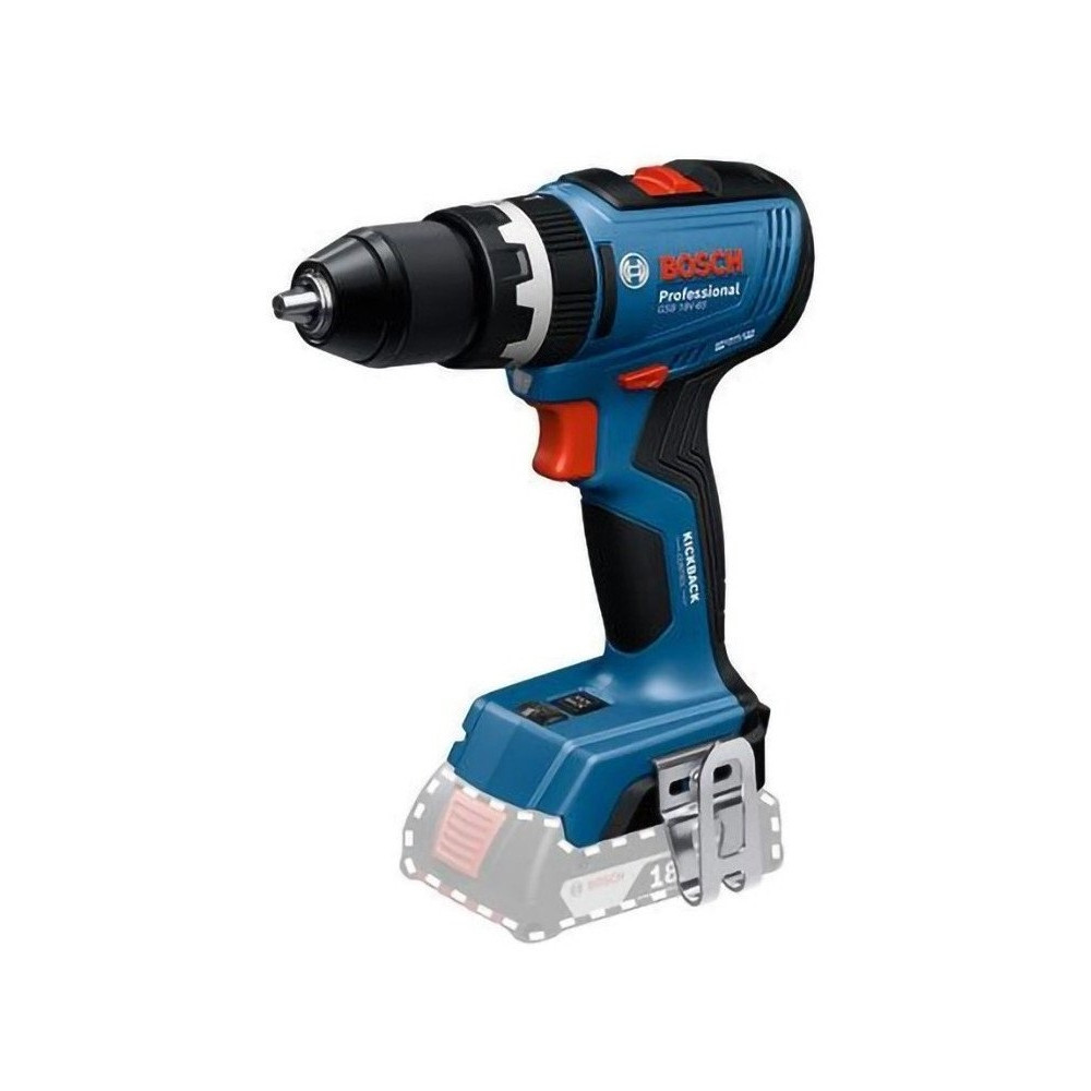 Produktbild för Bosch GSB 18V-65 Professional, Mutterdragare, Pistolhandtag,...