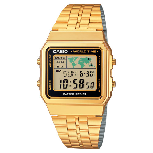 Casio CASIO A500WGA-1 - Quartz Klocka Herr (39MM)