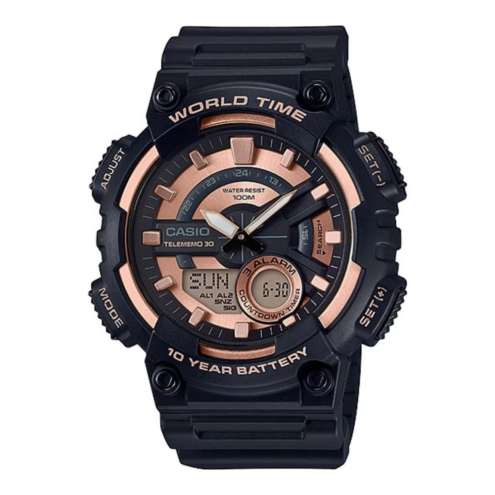 Produktbild för CASIO AEQ-110W-1A3 - Quartz Klocka Herr (52,2MM)