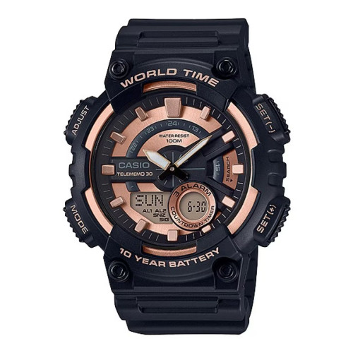 Casio CASIO AEQ-110W-1A3 - Quartz Klocka Herr (52,2MM)