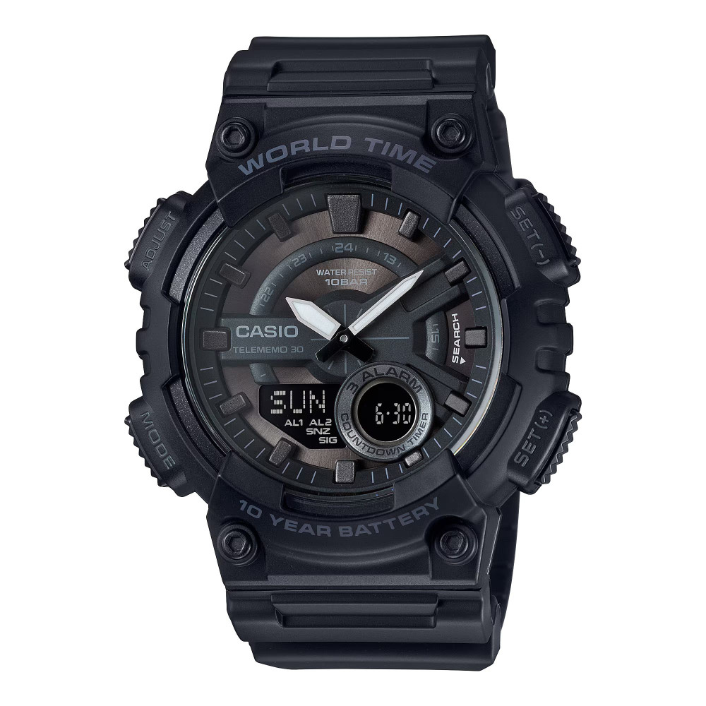 Produktbild för CASIO AEQ-110W-1B - Quartz Klocka Herr (52,2MM)