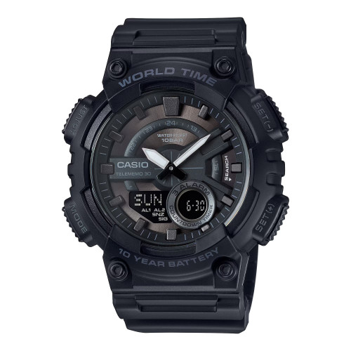 Casio CASIO AEQ-110W-1B - Quartz Klocka Herr (52,2MM)