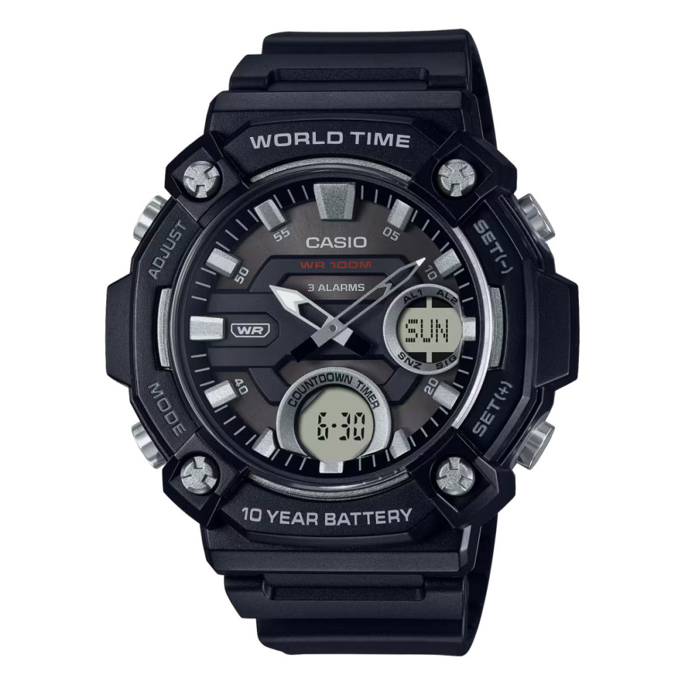 Produktbild för CASIO AEQ-120W-1A - Quartz Klocka Herr (53,3MM)
