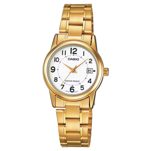 Casio CASIO LTP-V002G-7B - Quartz Klocka Dam (31MM)