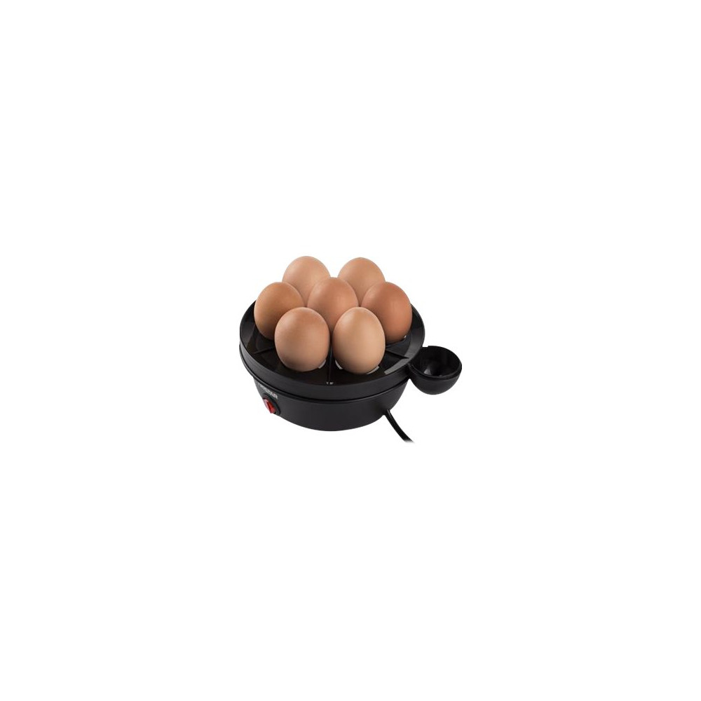 Produktbild för Tristar EK-3076 - äggkokare - rostfritt stål/svart