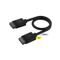 Produktbild för Corsair iCUE LINK - ström-/datakabel - CORSAIR iCUE-länk till CORSAIR iCUE-länk - 20 cm