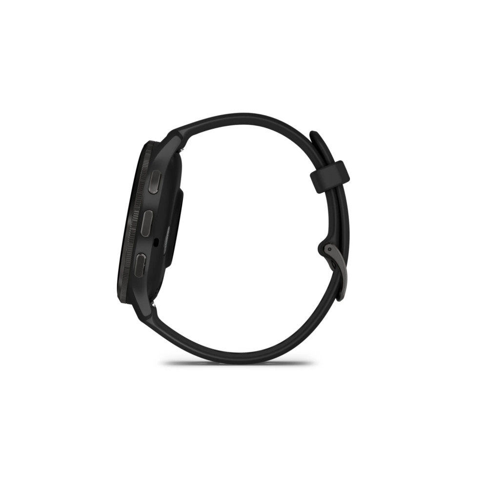 Produktbild för Garmin Venu 3 - svart fiberförstärkt polymer - smart klocka med band - 8 GB