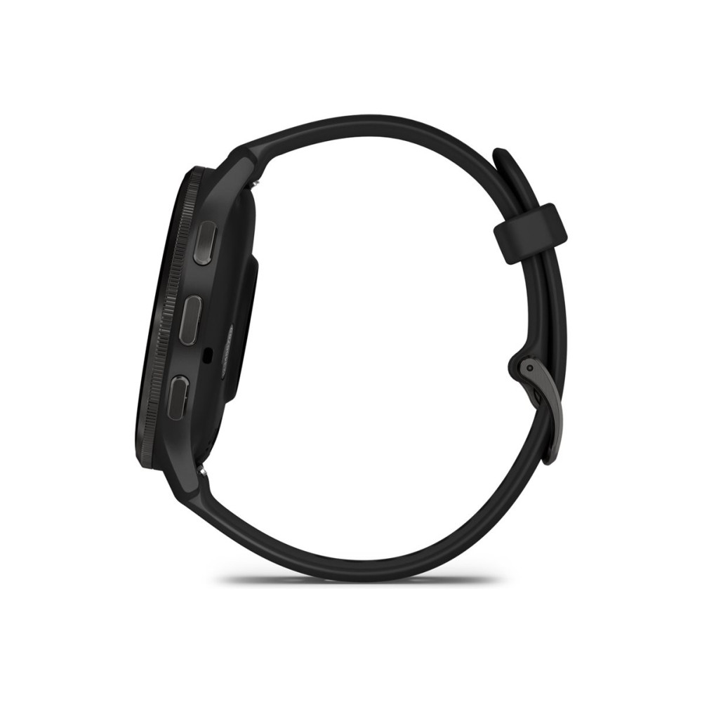 Produktbild för Garmin Venu 3 - svart fiberförstärkt polymer - smart klocka med band - 8 GB