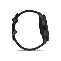 Produktbild för Garmin Venu 3 - svart fiberförstärkt polymer - smart klocka med band - 8 GB
