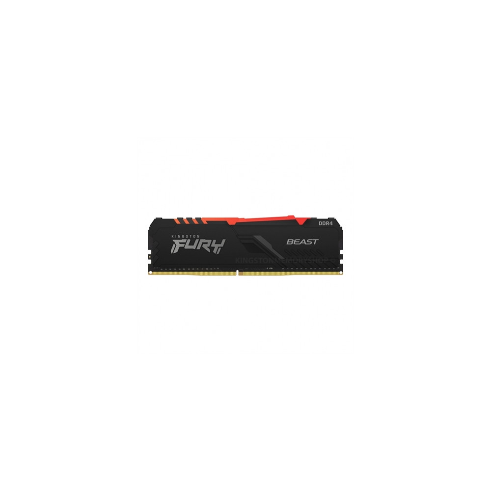 Produktbild för Kingston FURY Beast RGB - DDR4 - modul - 16 GB - DIMM 288-pin / PC4-25600 - ej buffrad