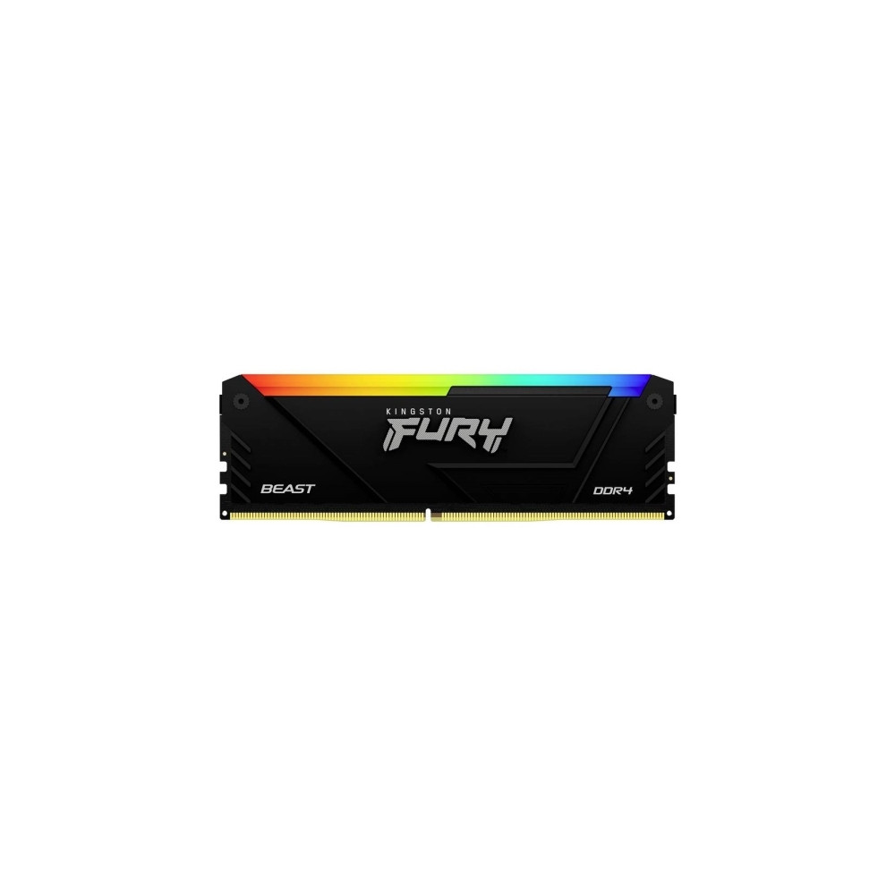 Produktbild för Kingston FURY Beast RGB - DDR4 - modul - 16 GB - DIMM 288-pin / PC4-25600 - ej buffrad