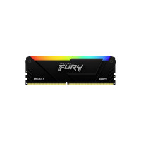 Produktbild för Kingston FURY Beast RGB - DDR4 - modul - 16 GB - DIMM 288-pin / PC4-25600 - ej buffrad