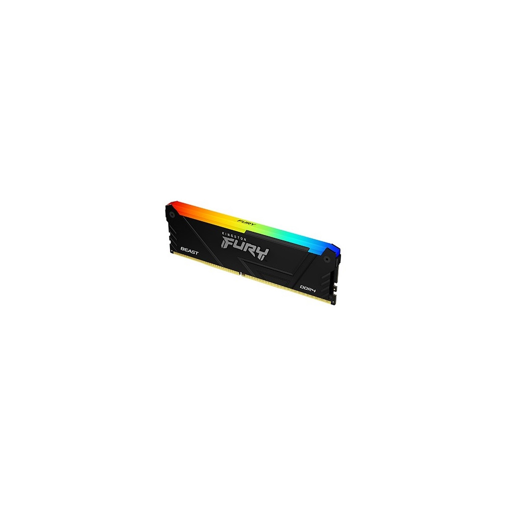 Produktbild för Kingston FURY Beast RGB - DDR4 - modul - 16 GB - DIMM 288-pin / PC4-25600 - ej buffrad