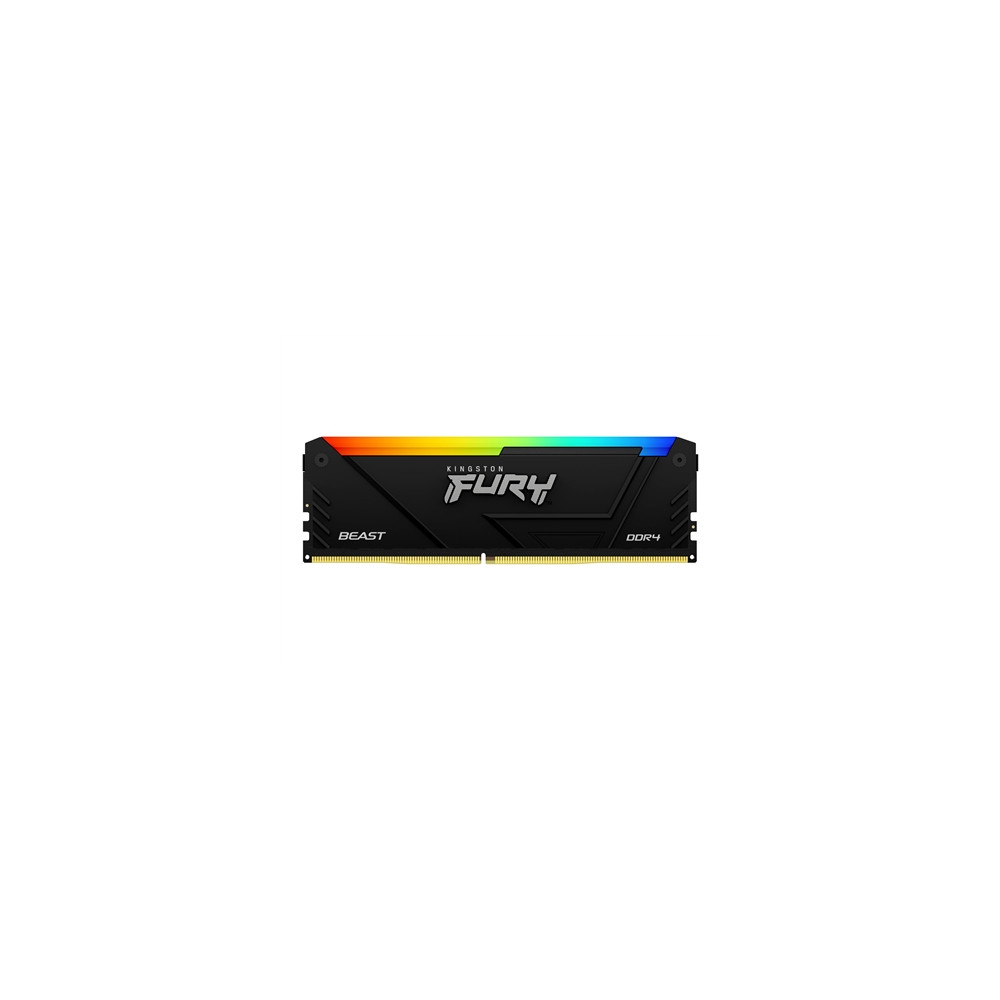 Produktbild för Kingston FURY Beast RGB - DDR4 - modul - 16 GB - DIMM 288-pin / PC4-25600 - ej buffrad