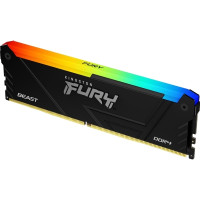 Produktbild för Kingston FURY Beast RGB - DDR4 - modul - 16 GB - DIMM 288-pin / PC4-25600 - ej buffrad