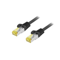 Produktbild för equip patch-kabel - 15 m - svart