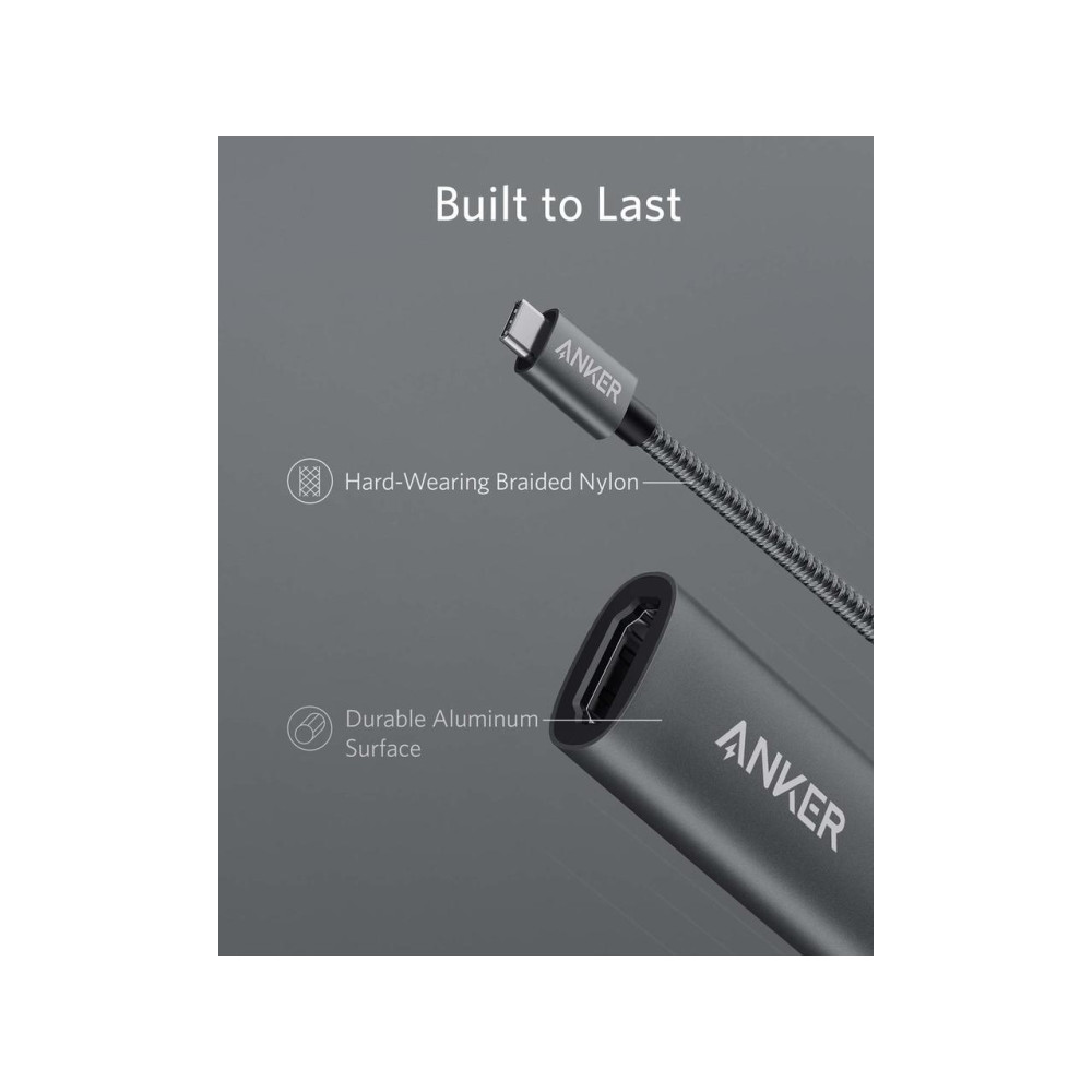 Produktbild för Anker PowerExpand + - videokort - HDMI / USB - 15.2 cm