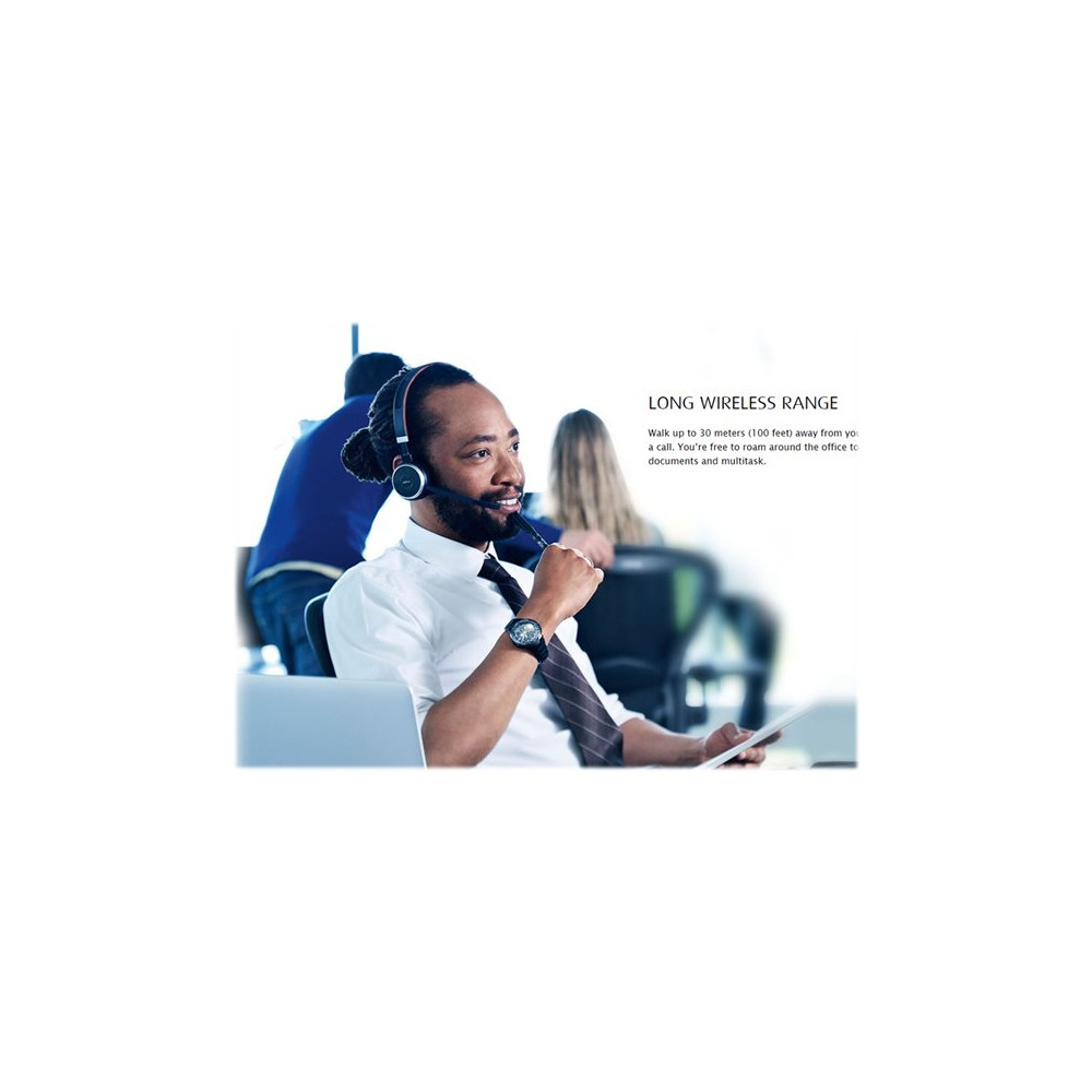 Produktbild för Jabra Evolve 65 UC stereo - headset - USB