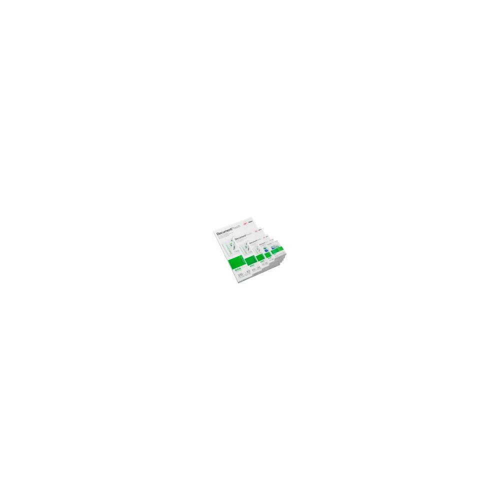 Produktbild för GBC HeatSeal Document Pouch - 25-pack - glättat - 154 x 216 mm - lamineringsfickor