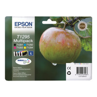Produktbild för Epson T1295 Multipack - 4-pack - svart, gul, cyan, magenta - original - bläckpatron
