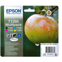 Produktbild för Epson T1295 Multipack - 4-pack - svart, gul, cyan, magenta - original - bläckpatron