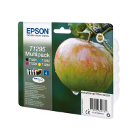 Produktbild för Epson T1295 Multipack - 4-pack - svart, gul, cyan, magenta - original - bläckpatron