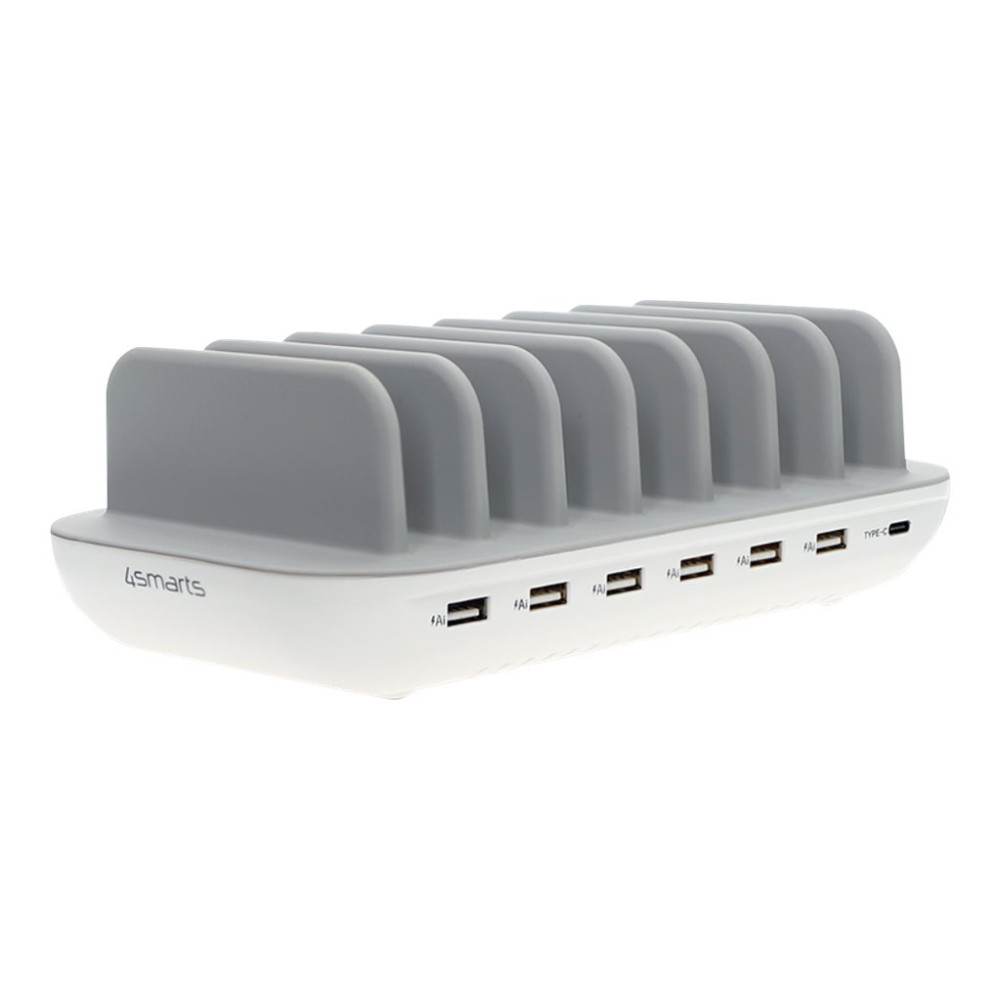 Produktbild för 4smarts 2charge Office laddningsstation - USB, 24 pin USB-C - 60 Watt