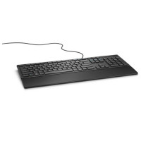 Produktbild för Dell KB216 - tangentbord - multimedia - QWERTY - dansk - svart Inmatningsenhet